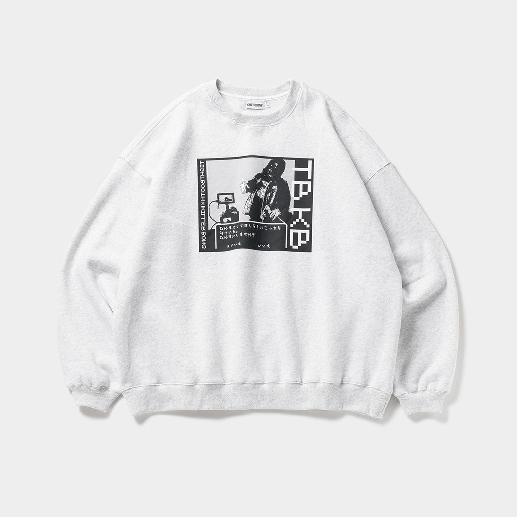 TBKB | RPG CREW SWEATSHIRT #ASH [FW23-TBKB09]