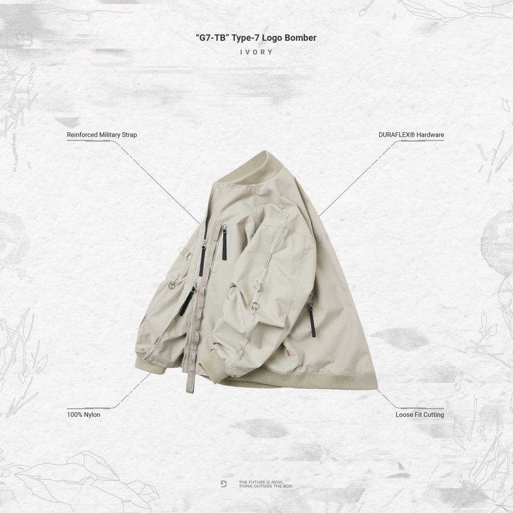 「G7-TB」7 型標誌轟炸機 #象牙 [GOOPI-23AW-NOV-02]