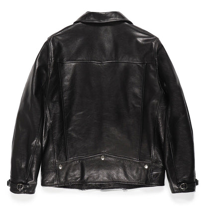 DOUBLE RIDERS LEATHER JACKET -TYPE 2- #BLACK [24SS-WMO-BL04]