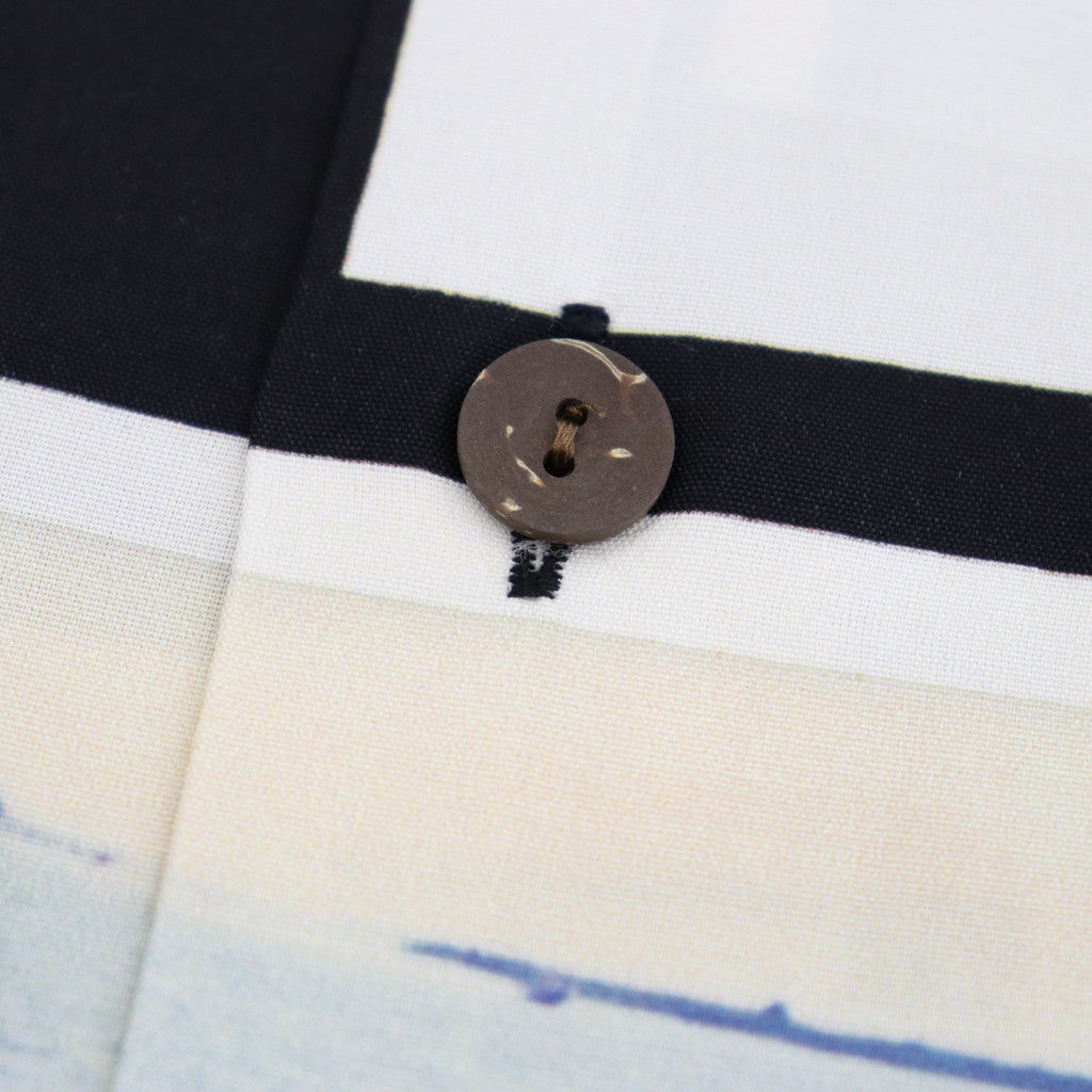 DAVIDE SORRENTI | 短袖夏威夷襯衫 - 型號 2- #BLACK [DAVIDESORRENTI-WM-HI04]