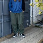 SNOW BALLOON PANTS #OLIVE [SS24-B06]