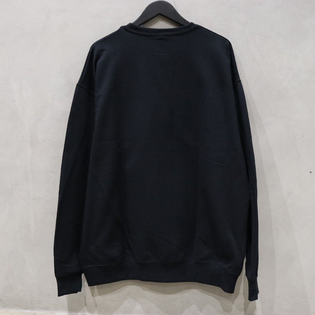 HIGHTIMES | 圓領運動衫 - 類型 1- #黑色 [HIGHTIMES-WM-SS09]