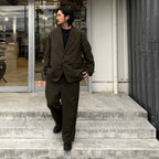 科技寬鬆 2B 斜紋外套 #D-OLIVE [BJ-56024]