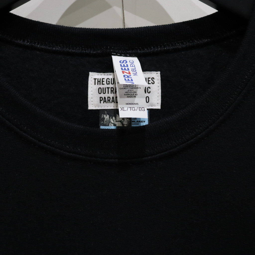 藍色音符 | 圓領運動衫 - 類型 1- #黑色 [BLUENOTE-WM-SS05]