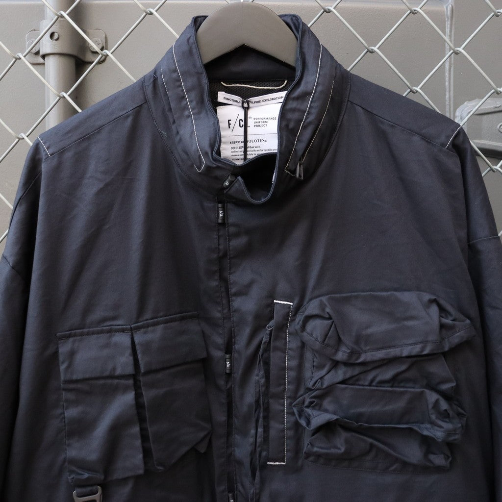 PIGMENT DYE UTILITY BLOUSON #NAVY [FPU08241U0001]