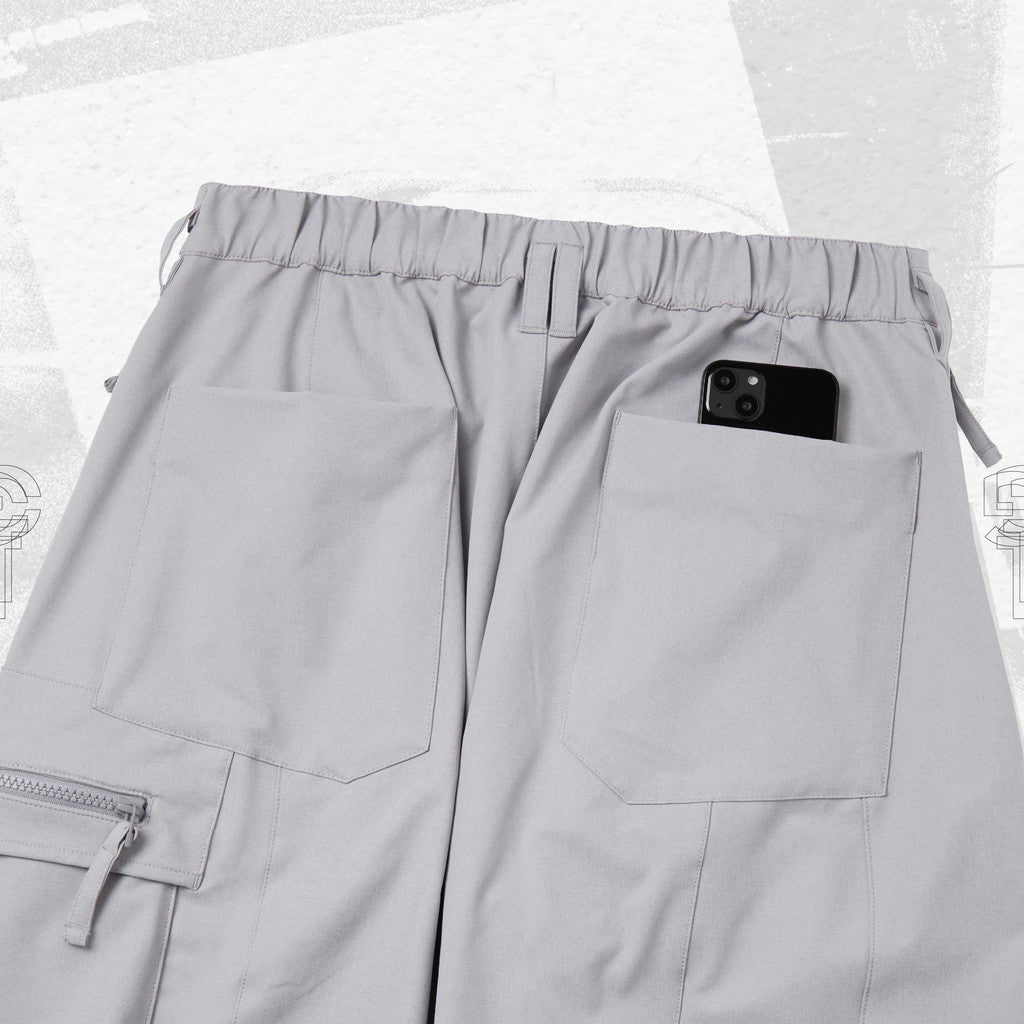 TBPR | “GMT-01P”圖工褲#淺灰 [GOOPI-23AW-DEC-TBPR-04]