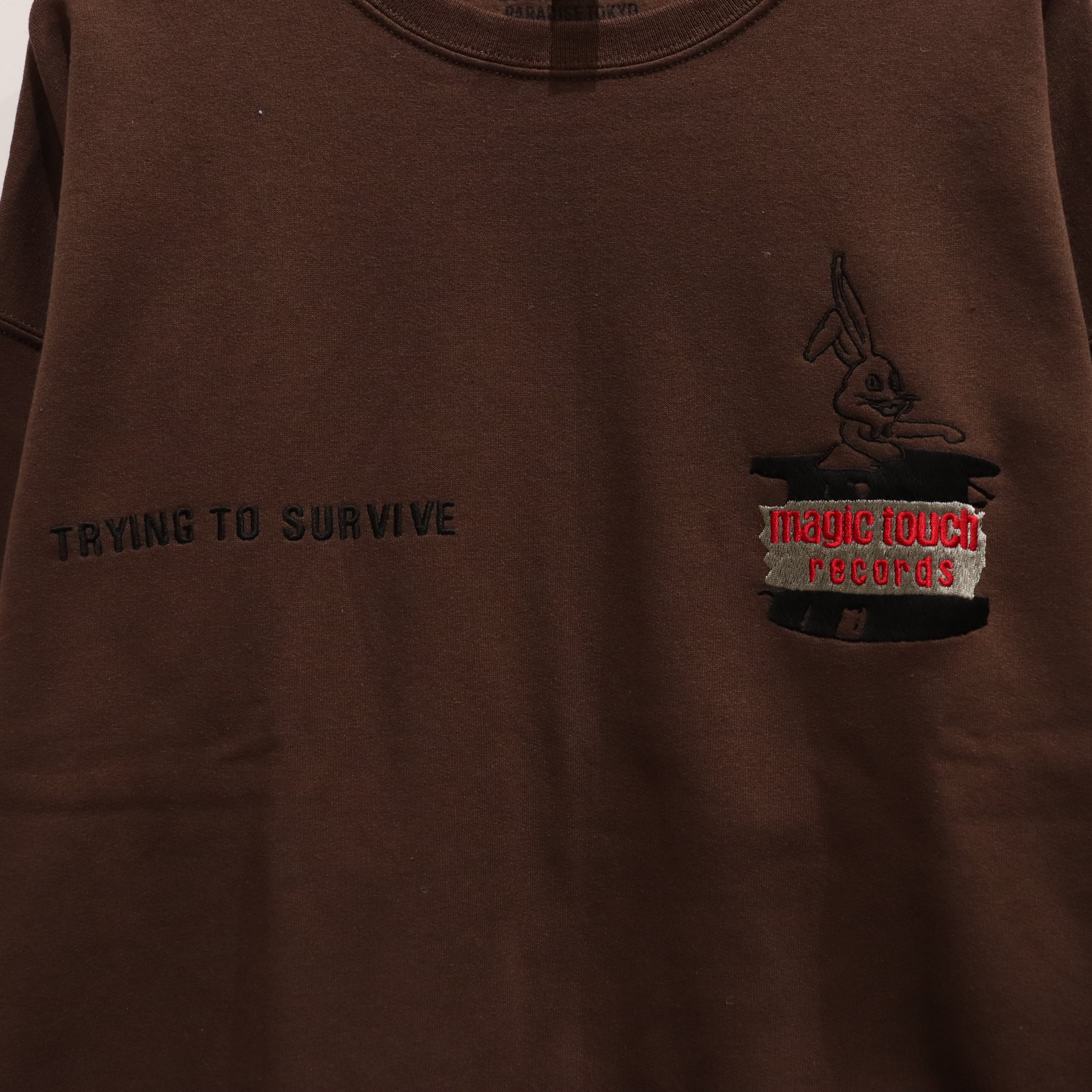 CREW NECK SWEAT SHIRT -TYPE 2- #BROWN [23FW-WMC-SS10]