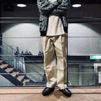 雙褶卡其褲#白色 [24SS-WMP-PT10]