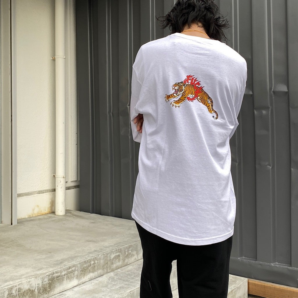 TIM LEHI | CREW NECK LONG SLEEVE T-SHIRT #WHITE [24SS-WMT-LT02]