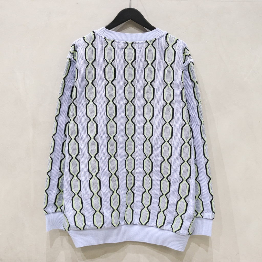 圓領毛衣 -2 型 - #藍色 [24SS-WMK-KN23]