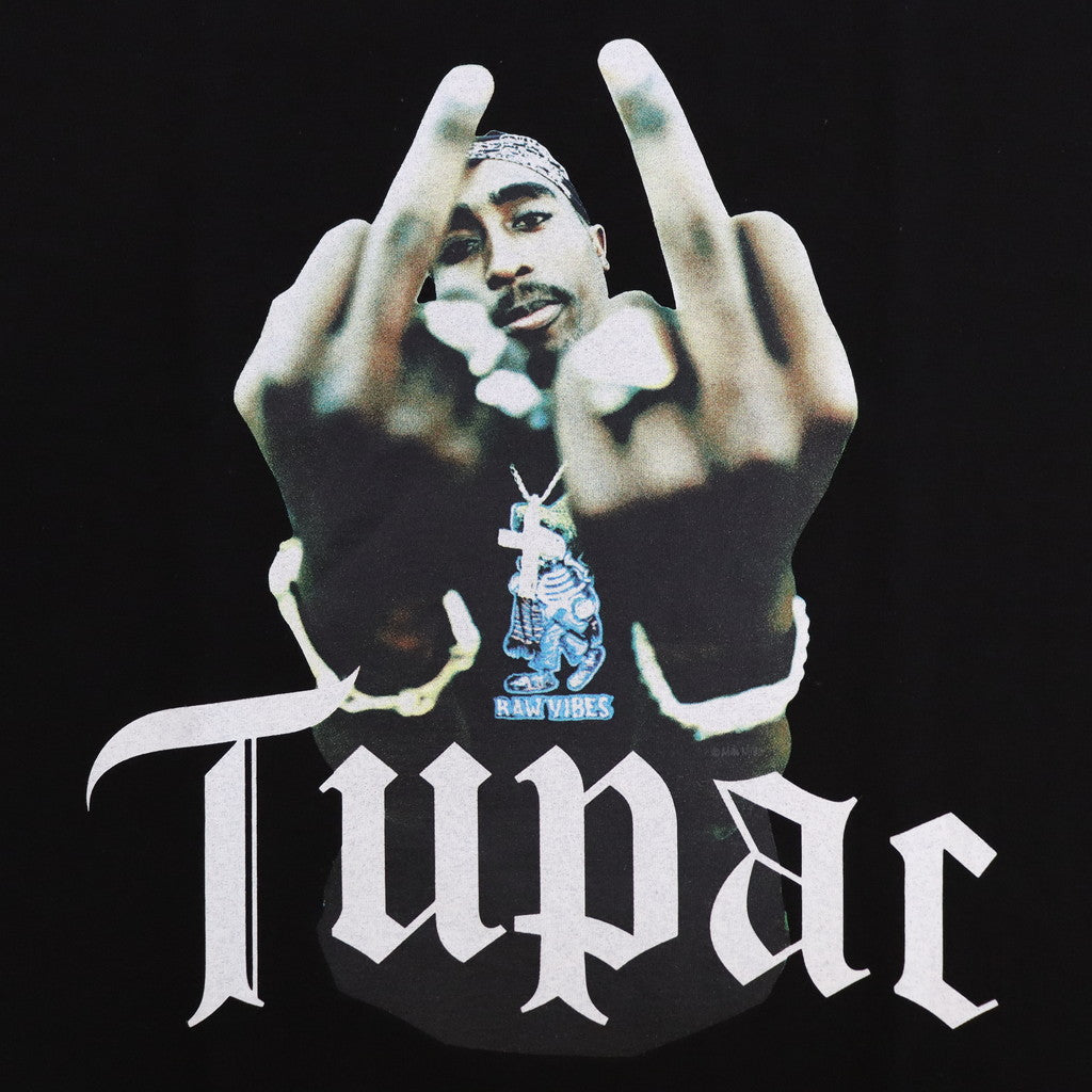 TUPAC | CREW NECK T-SHIRT #BLACK [TUPAC-WM-TEE03]