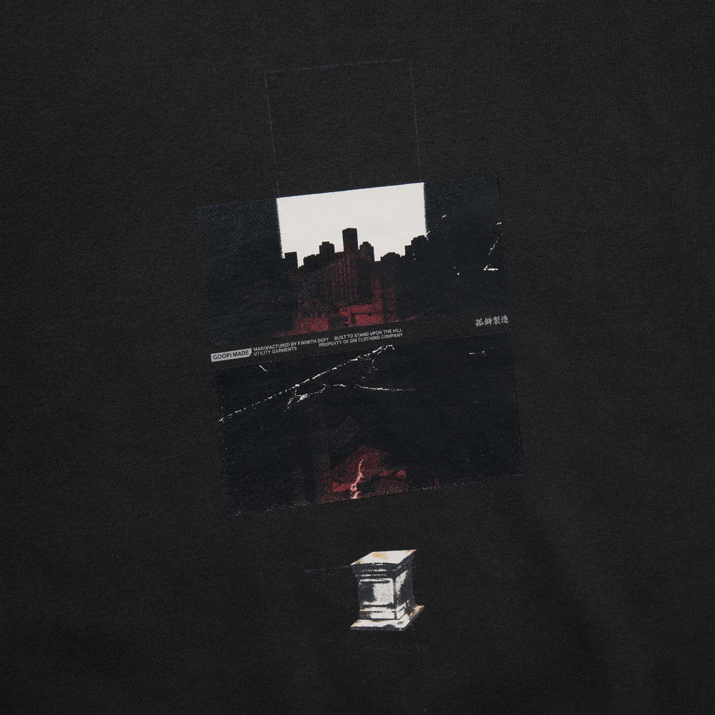 “RE-C01”Ryoiki Exp. 超大圓領毛衣 #BLACK [GOOPI-23AW-DEC-03]