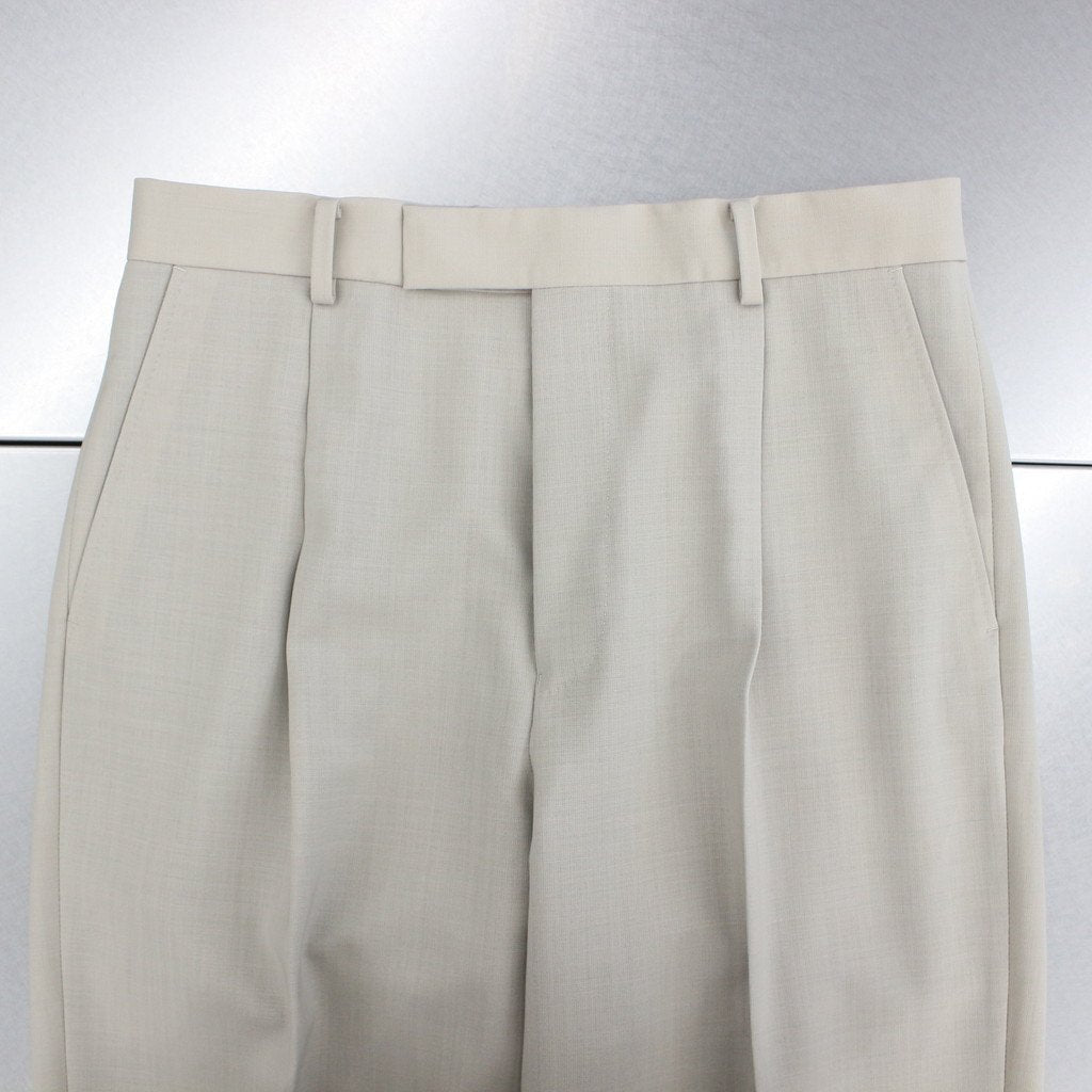 褶襉長褲 - 型號 2- #L-米色 [23SS-WMP-TR05 / 24SSE-WMP-TR02]