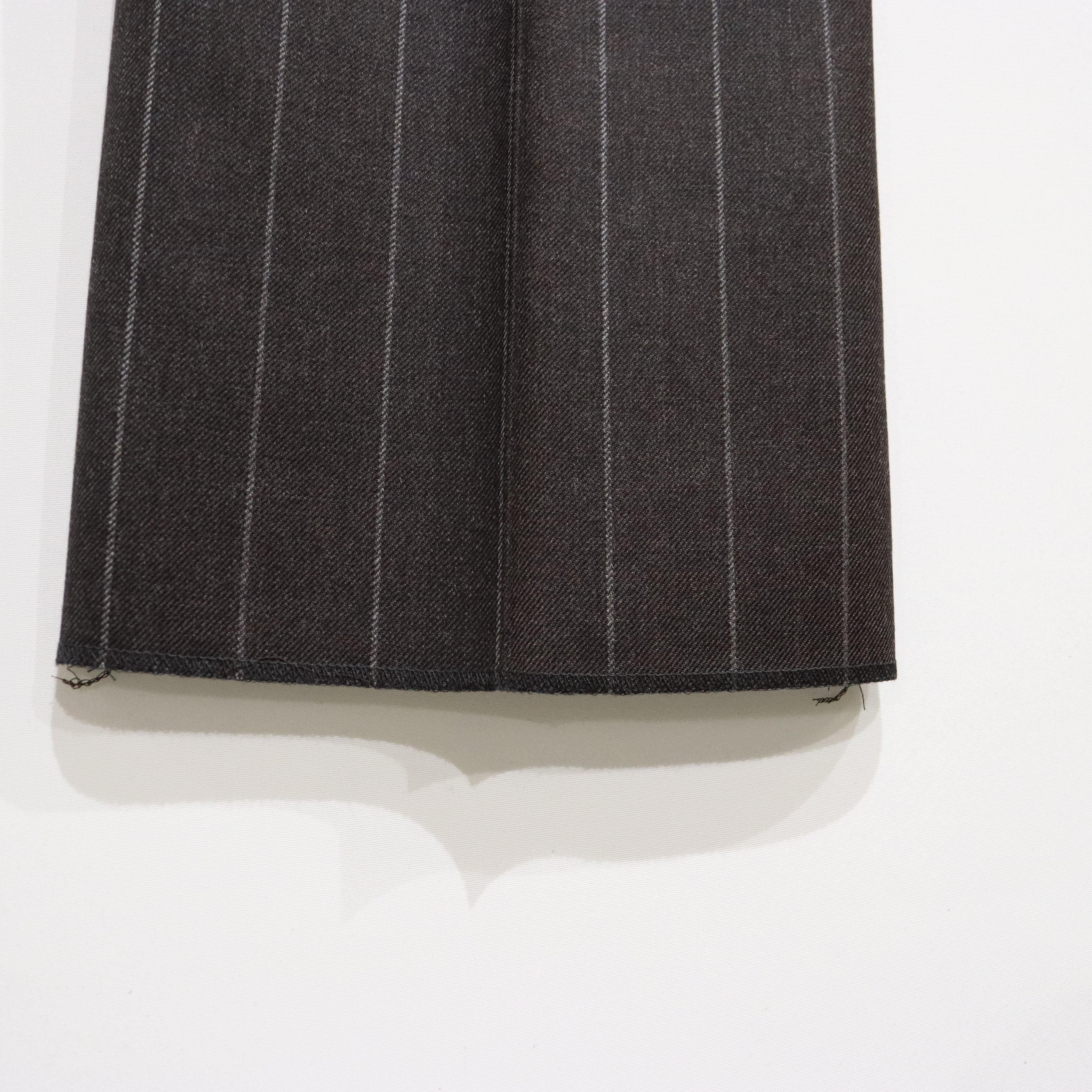 DOUBLE PLEATED TROUSERS #CHARCOAL [23FW-WMP-TR21]