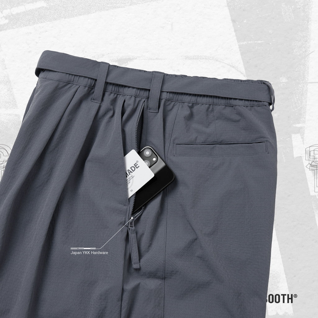 TBPR |「GMT-03P」肩帶寬鬆休閒褲#GRAY [GOOPI-23AW-DEC-TBPR-05]