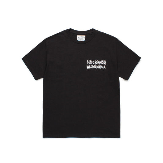 NECK FACE | CREW NECK T-SHIRT -TYPE 6- #BLACK [NECKFACE-WM-TEE31]