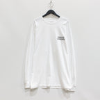 CREW NECK LONG SLEEVE T-SHIRT -TYPE 1- #WHITE [23FW-WMT-LT01]