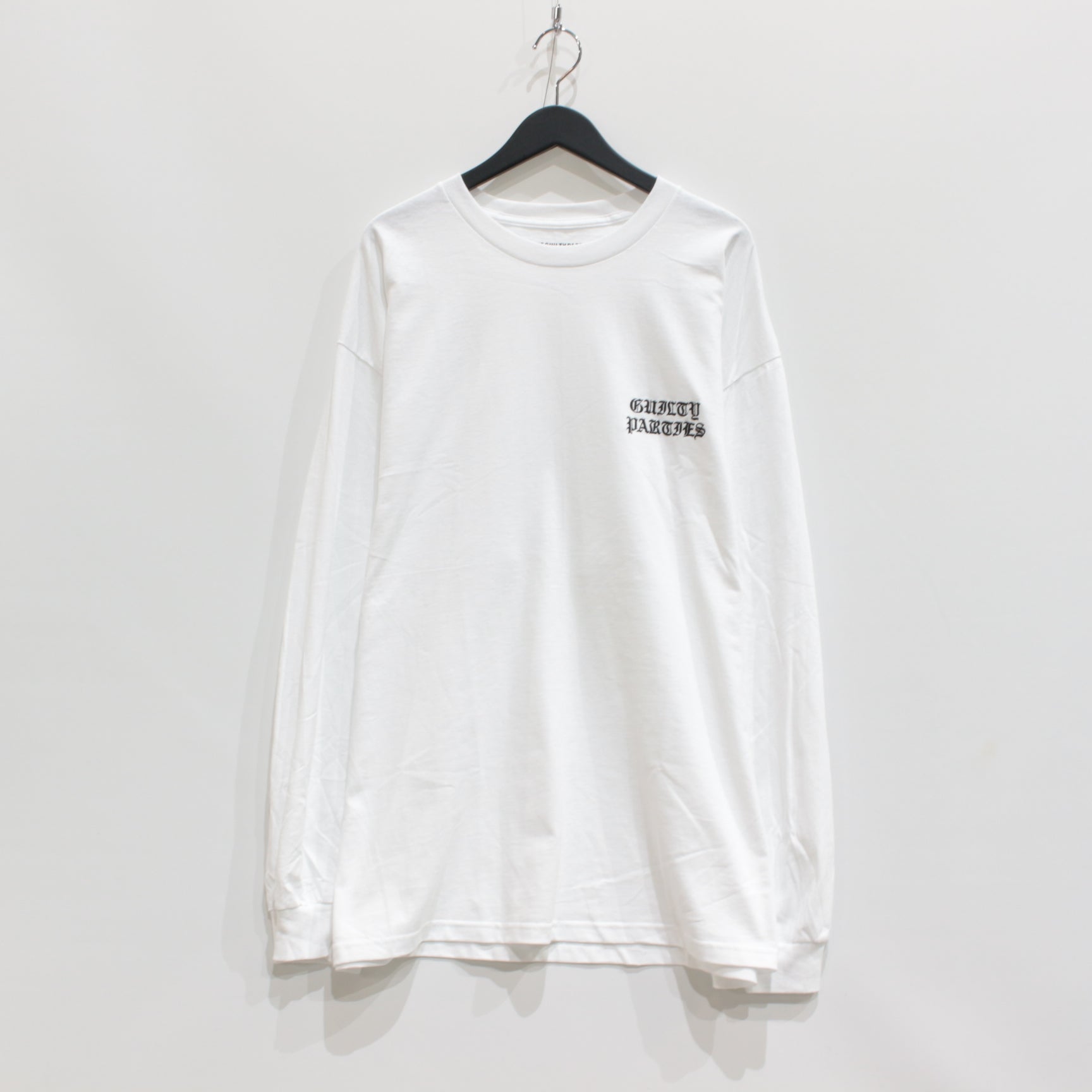 CREW NECK LONG SLEEVE T-SHIRT -TYPE 1- #WHITE [23FW-WMT-LT01]