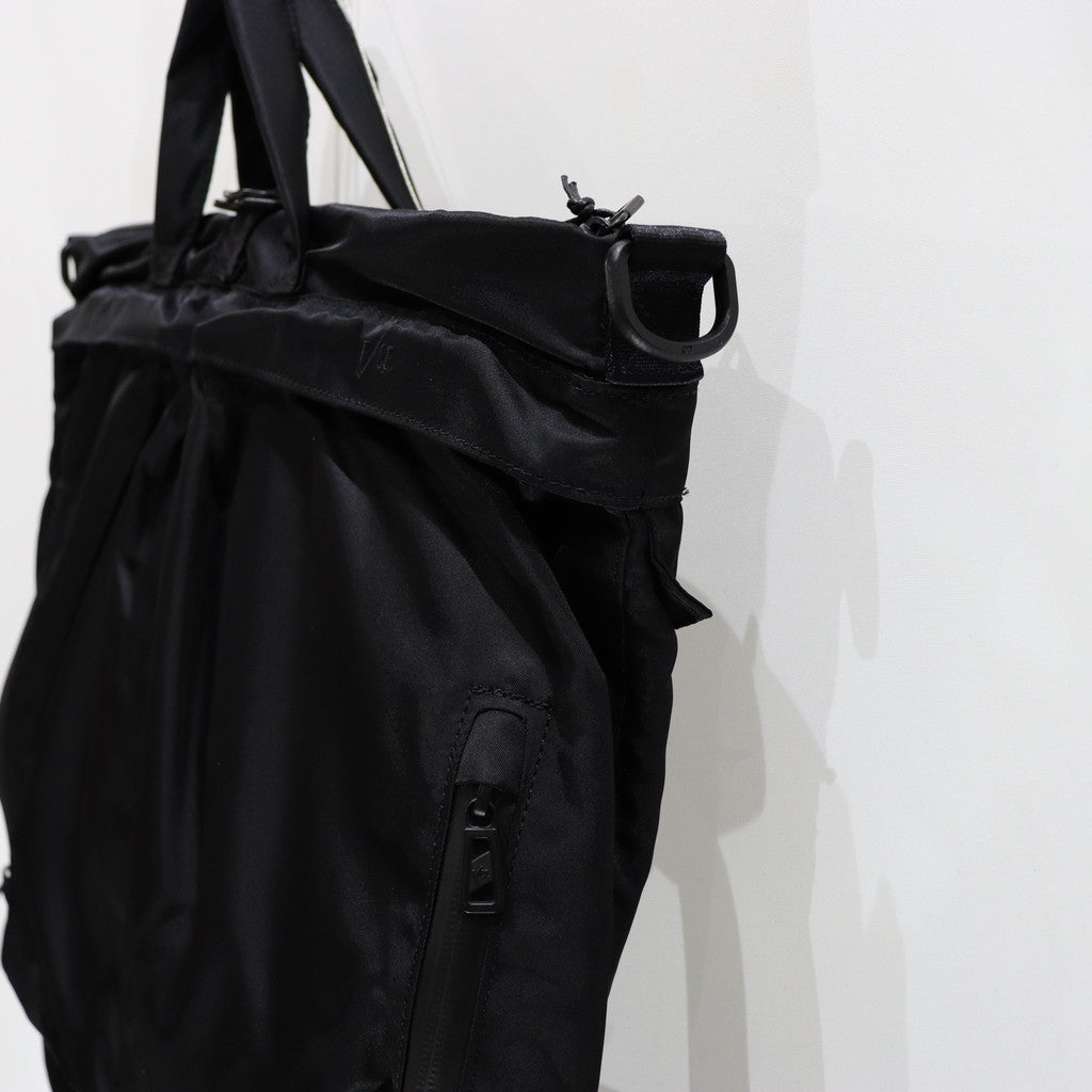 RECYCLE TWILL 3WAY HELMET #BLACK [FRT33232B0001]