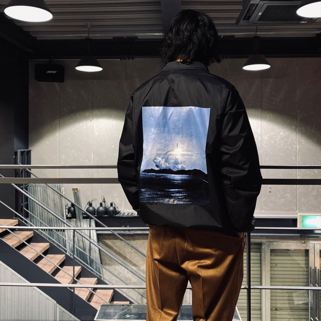 JIRO KONAMI | COACH JACKET - TYPE 2 - #BLACK [JIROKONAMI-WM-BL02]