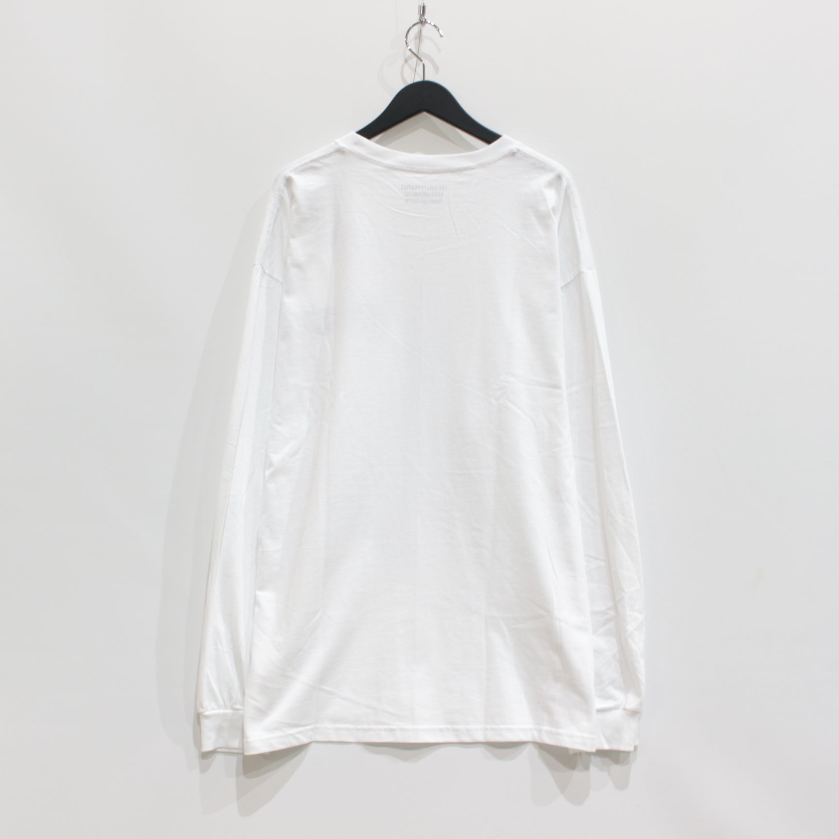 CREW NECK LONG SLEEVE T-SHIRT -TYPE 1- #WHITE [23FW-WMT-LT01]