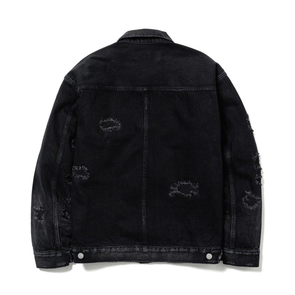 BORO TRACKER JACKET #BLACK [24SS-FS-04 / FS1411] – cocorozashi