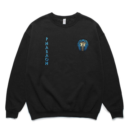 CREW NECK SWEAT SHIRT -TYPE 2- #BLACK [24SS-WMC-SS02]