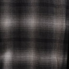 漸層色格紋開領襯衫 L/S -TYPE 3- #GRAY [23FW-WMS-OC03]