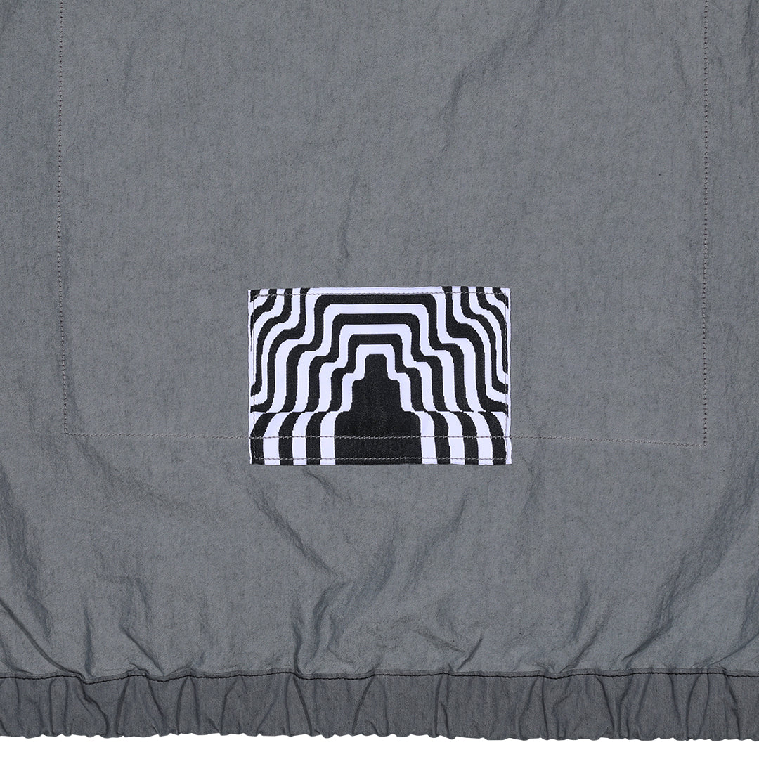 套染 CN 套頭連帽衫 #灰色 [CES24JK23]