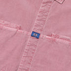 OVERDYE CORD DESIGN BIG SHIRT #PINK [CES24SH04]