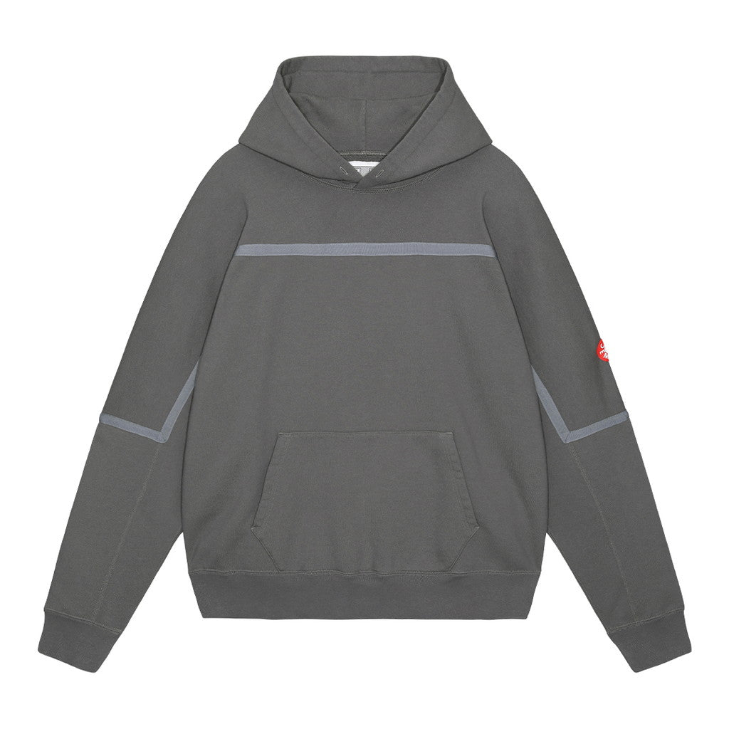TAPED CUT HEAVY HOODY #CHARCOAL [CES24CS07]