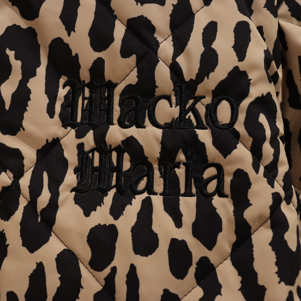 DICKIES | LEOPARD QUILTED JACKET #BEIGE [DICKIES-WM-BL09]