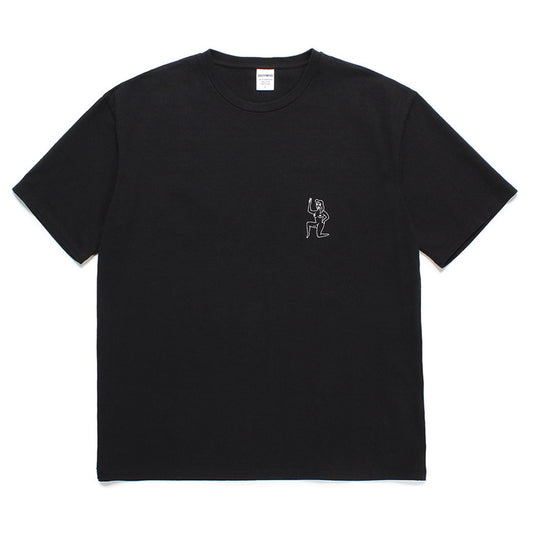 ht_WASHED HEAVY WEIGHT CREW NECK T-SHIRT -TYPE 3- #BLACK [24SSE-WMT-WT03]