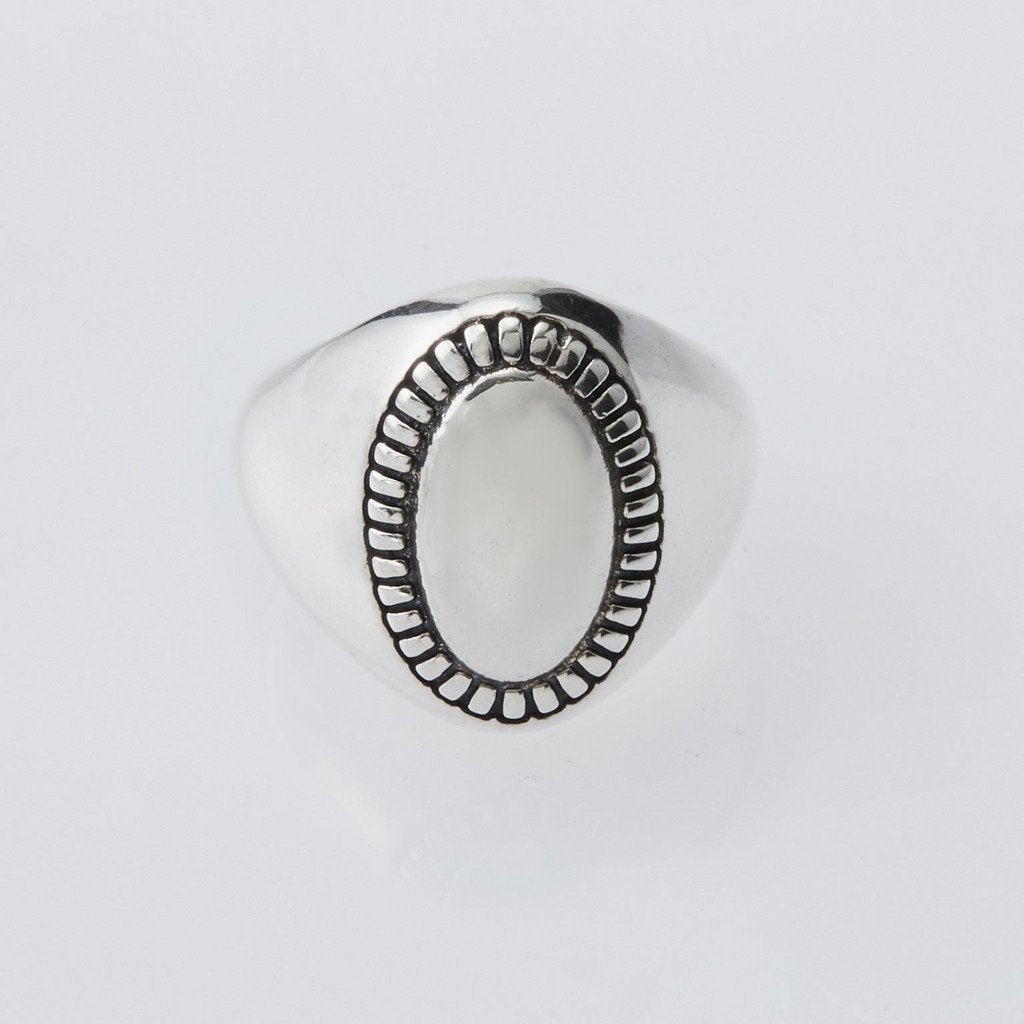 Oval Mirror Ring #SILVER [XOR018] – cocorozashi