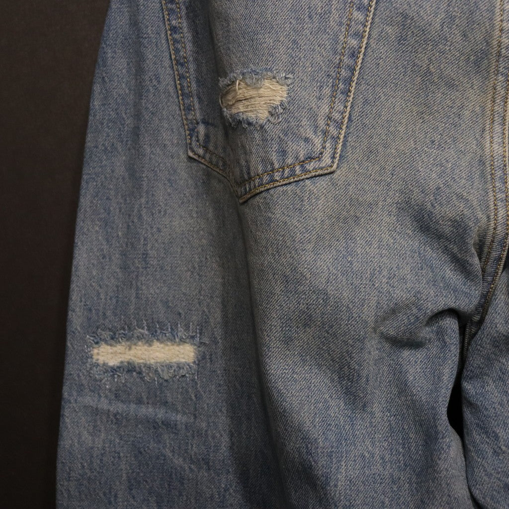 BORO BAGGIE DENIM PANTS #INDIGO [24SS-FS-04 / FS1403]