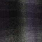 OMBRE CHECK OPEN COLLAR SHIRT L/S -TYPE 2- #PURPLE [23FW-WMS-OC02]