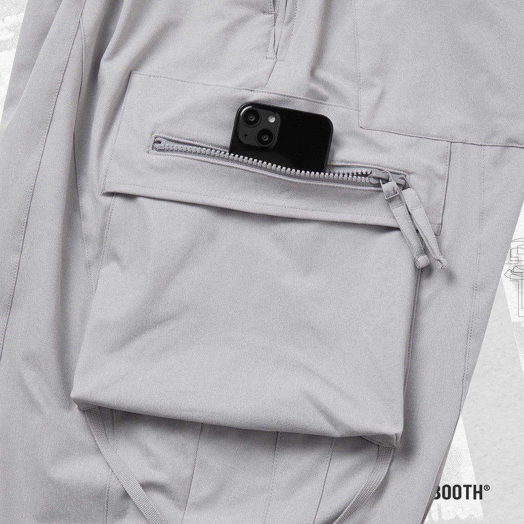 TBPR | “GMT-01P”圖工褲#淺灰 [GOOPI-23AW-DEC-TBPR-04]