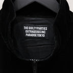 天鵝絨運動外套#黑色 [24SSE-WMO-TJ01]