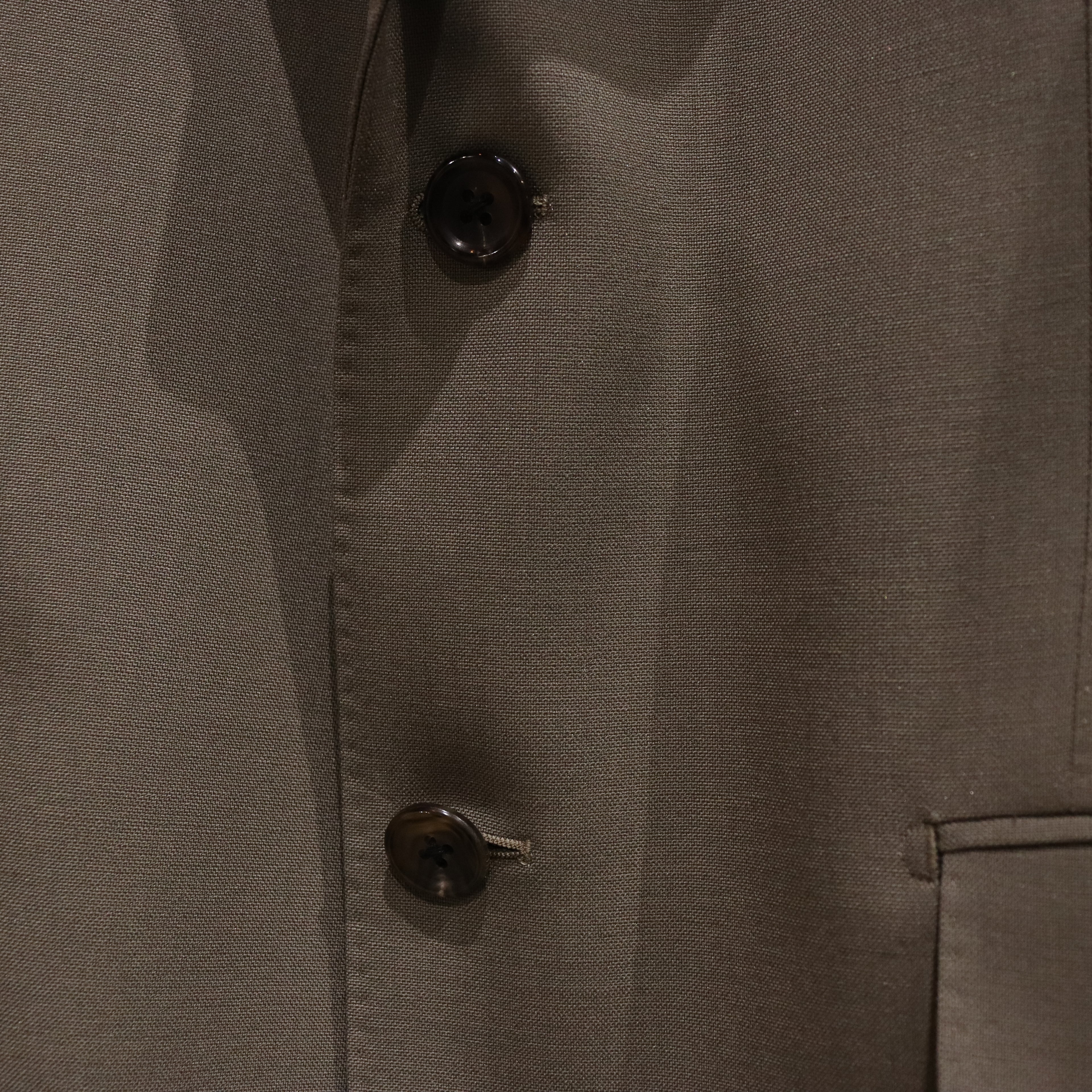 SINGLE BREASTED JACKET -TYPE 2- #GRAY [23FW-WMO-SU02]