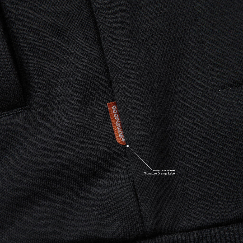 G7-S1「Anchorite」中 H 罩衫 #BLACK [GOOPI-23AW-JAN-02]