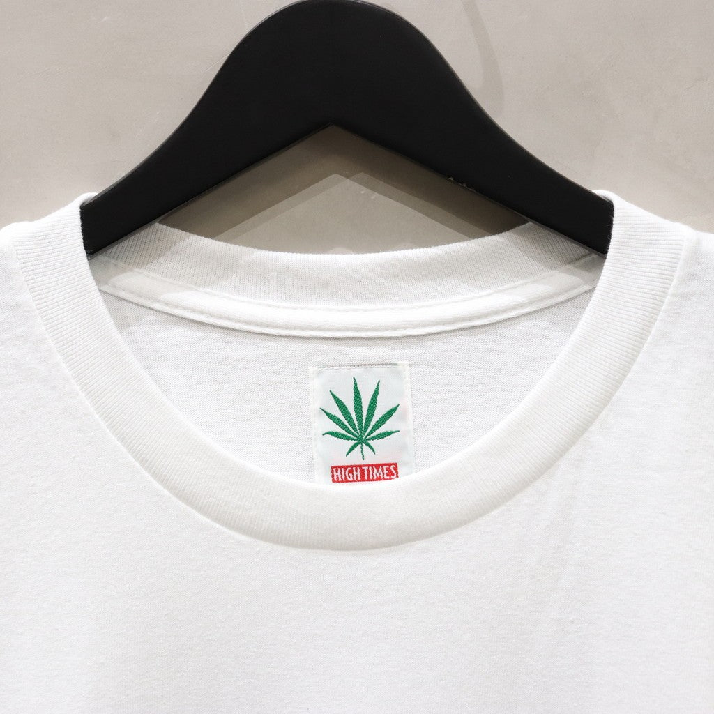 HIGHTIMES | CREW NECK T-SHIRT -TYPE 4- #WHITE [HIGHTIMES-WM-TEE04]