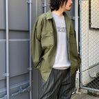 ARMY SHIRT -TYPE 3- #KHAKI [24SS-WMO-ML11]