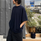 TECH SWEAT CREW S/S #NAVY [BE-51024]