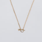 Flat Link Necklace Large 60cm #GOLD [XON025AG]