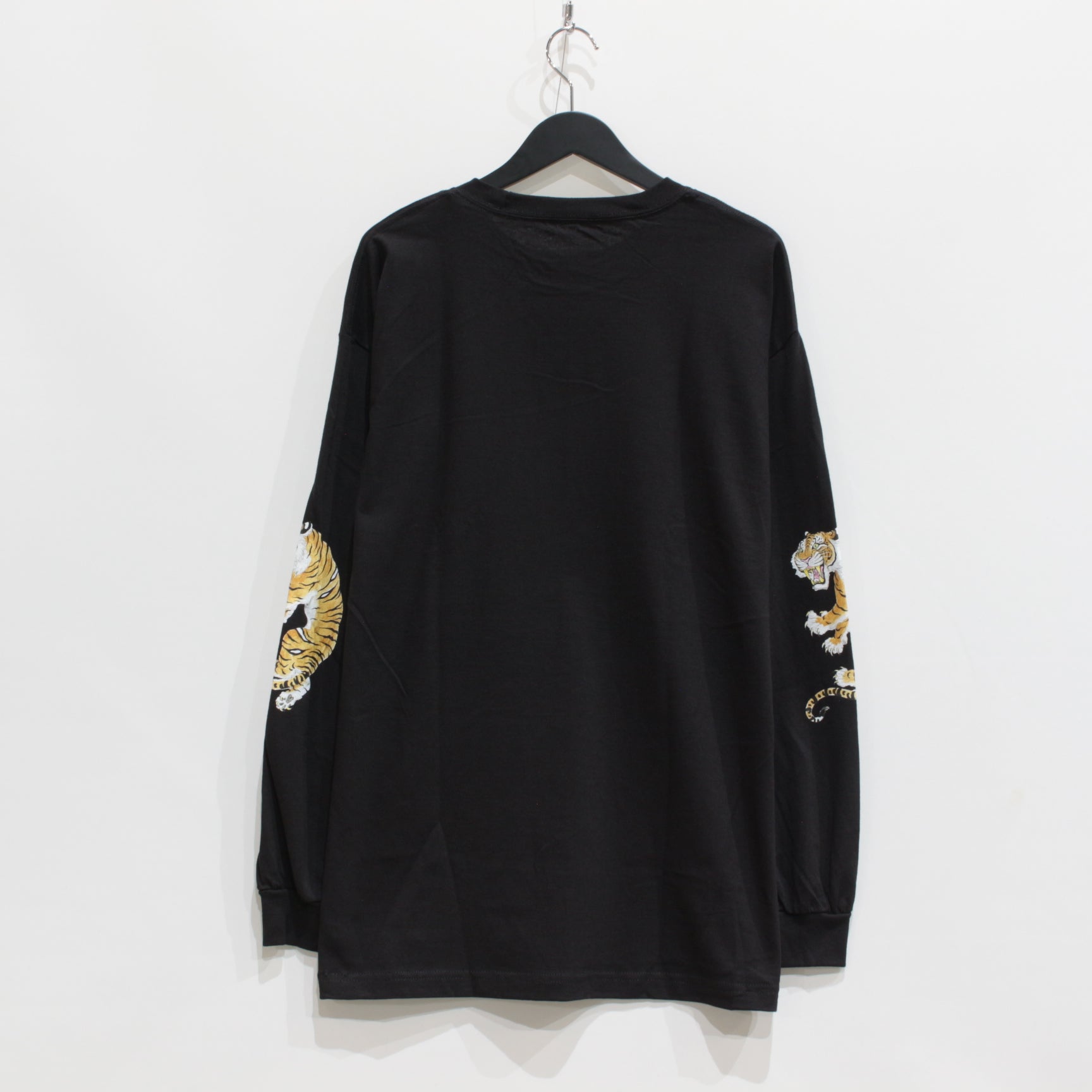 TIM LEHI | 圓領長袖 T 卹 - 類型 2- #黑色 [23FW-WMT-LT04]