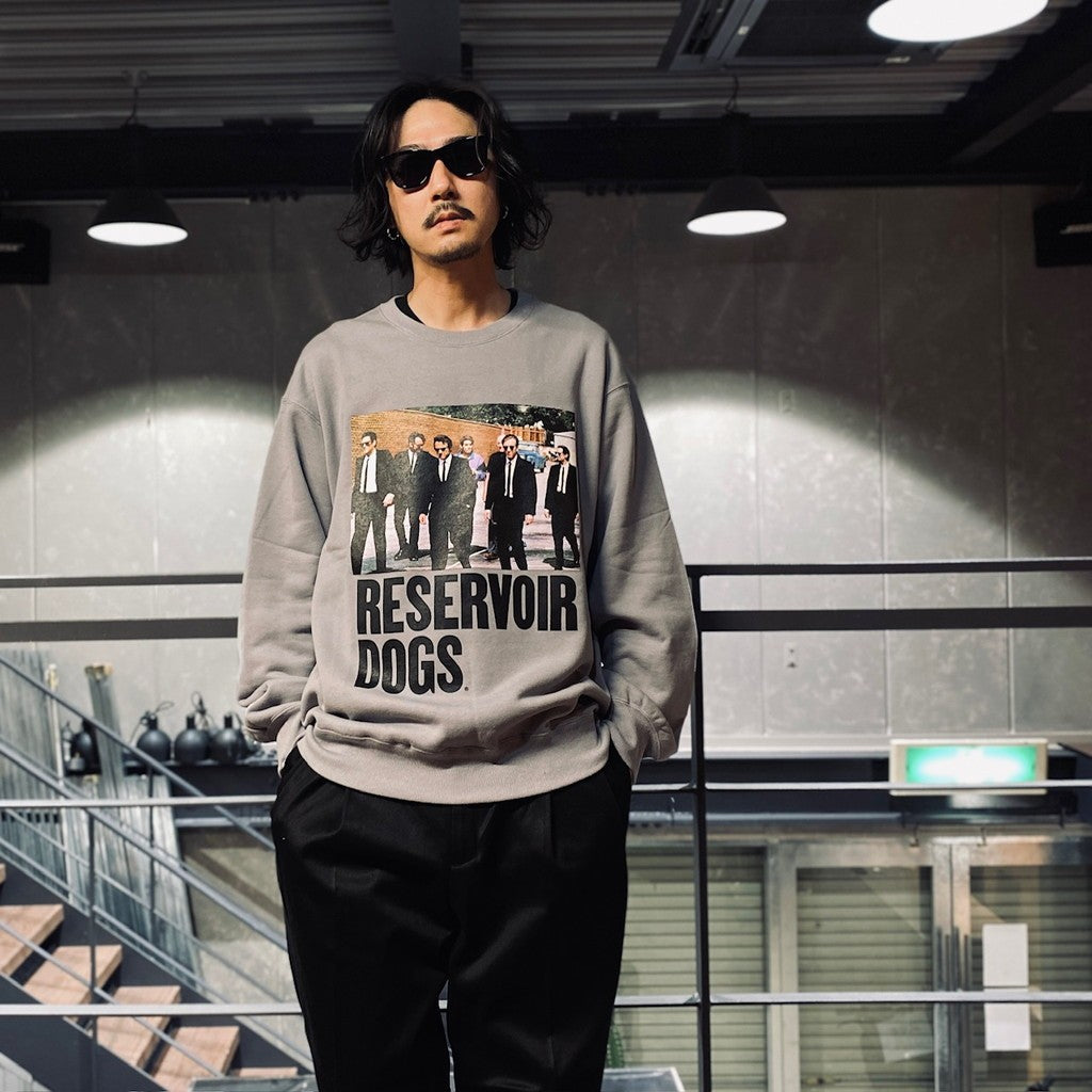 落水狗 | 中等重量圓領運動衫 #灰色 [RD-WM-SS02]