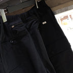 RE-NYLON WIDE CARGO TROUSERS #NAVY [FSU03241U0004]