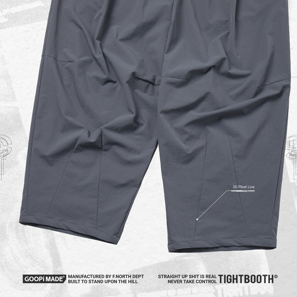 TBPR |「GMT-03P」肩帶寬鬆休閒褲#GRAY [GOOPI-23AW-DEC-TBPR-05]