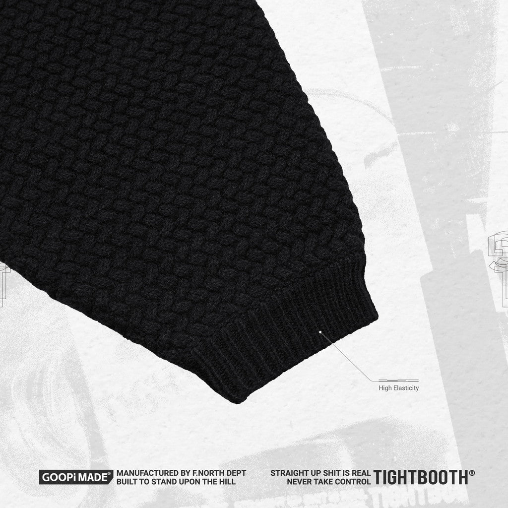 TBPR | "GMT-01S" Colossal Knit Sweater #SHADOW [GOOPI-23AW-DEC-TBPR-06]