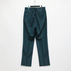 DOUBLE PLEATED TROUSERS #D-TURQUOISE [23FW-WMP-TR18]